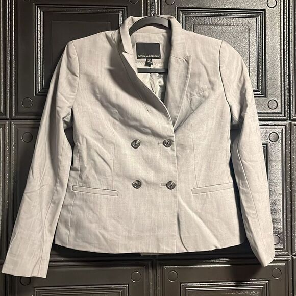 Banana Republic Gray blazer - Picture 1 of 2